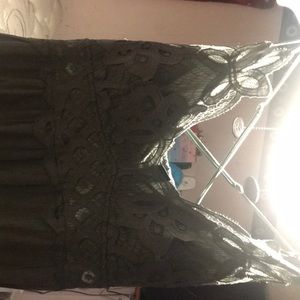 Rue 21 army color green dress